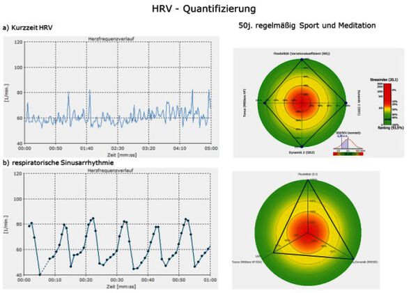 neurovegetative Funktionsanalysen - HRV-/RSA-Test